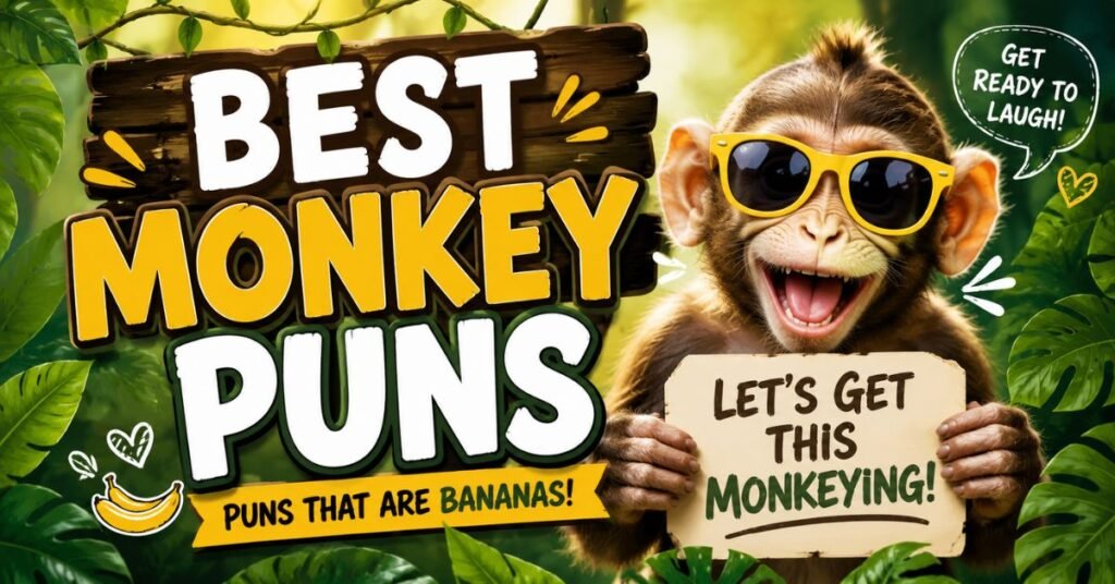 200+ Monkey Puns That Will Make You Go Bananas 3 Best Monkey Puns