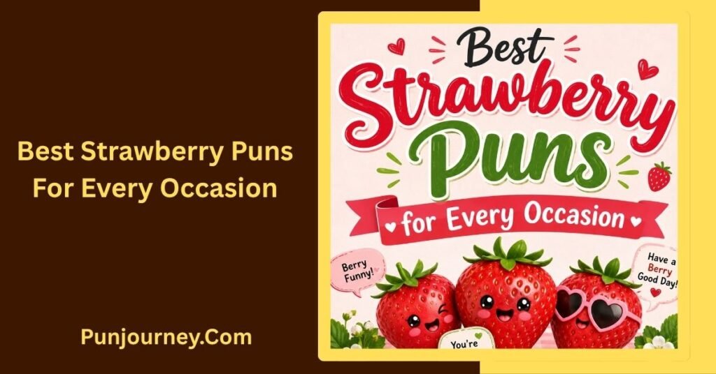 104+ Strawberry Puns That Are Berry Funny and Sweet 2 Best Strawberry Puns for Every Occasion