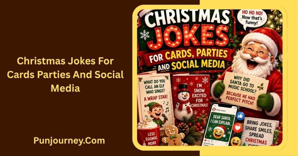 66+ Christmas Jokes That Will Make Everyone Laugh 4 Christmas Jokes for Cards Parties and Social Media