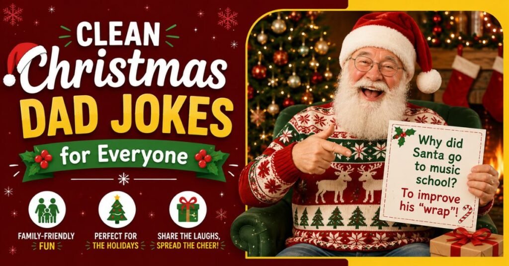 Clean Christmas Dad Jokes for Everyone