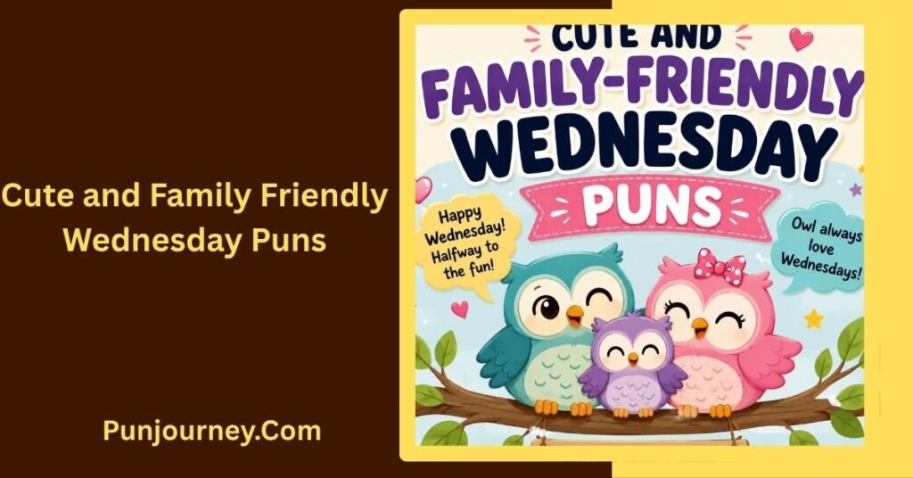 Wednesday Puns: 210+ Funny Hump Day Jokes Captions & One Liners 3 Cute and Family-Friendly Wednesday Puns