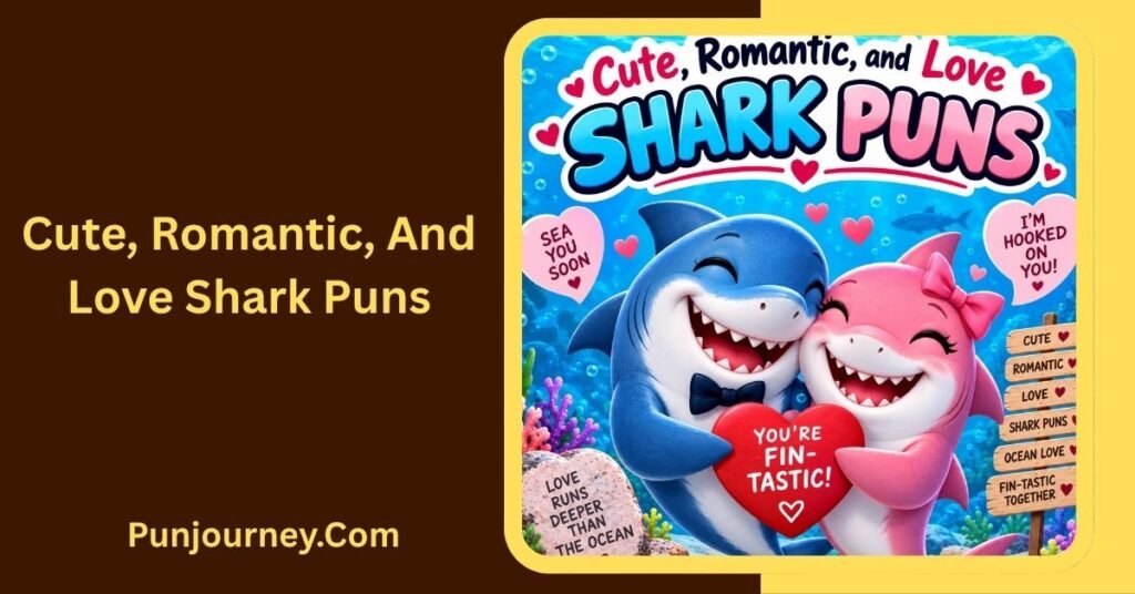 42+ Hilarious Shark Puns Jokes Captions & One Liners for Every Occasion 3 Cute, Romantic, and Love Shark Puns