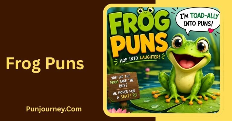 Frog Puns