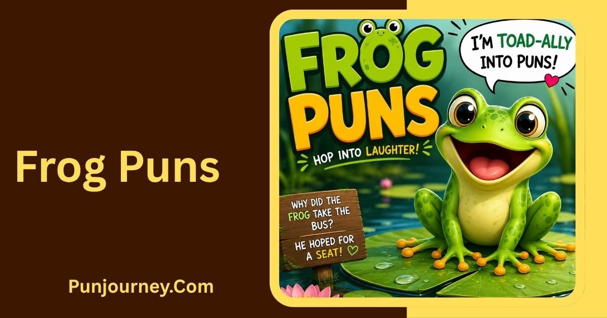 Frog Puns