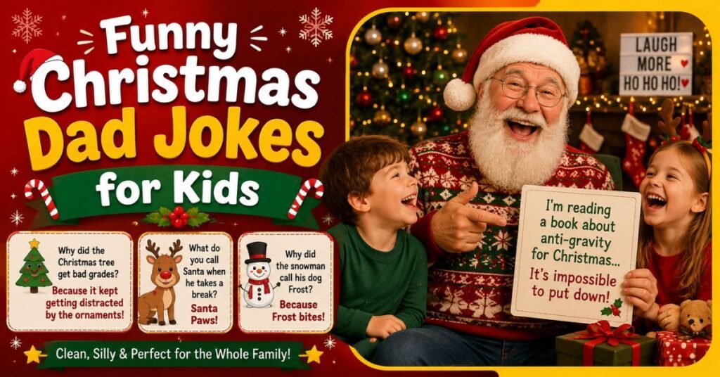 Funny Christmas Dad Jokes for Kids