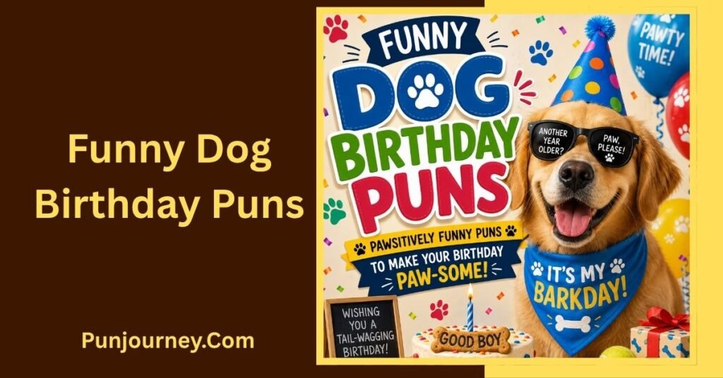 130+ Dog Birthday Puns That Will Make Every Celebration Paw Some 2 Funny Dog Birthday Puns