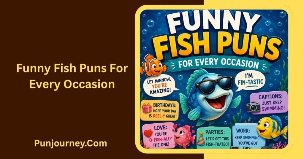 Funny Fish Puns for Every Occasion