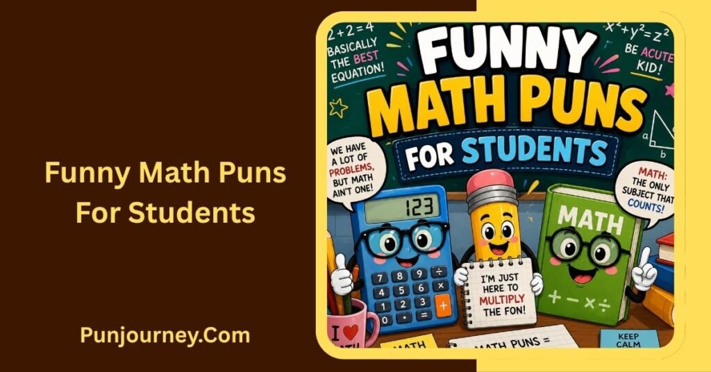 80+ Funny Math Puns That Will Make You Laugh and Smile 3 Funny Math Puns for Students