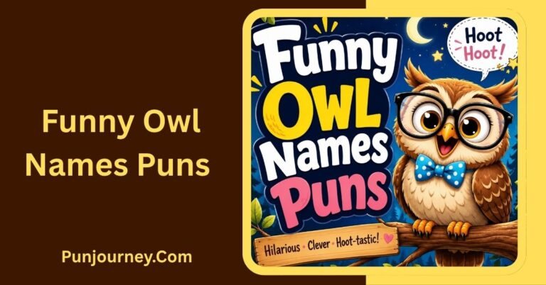 Funny Owl Names Puns