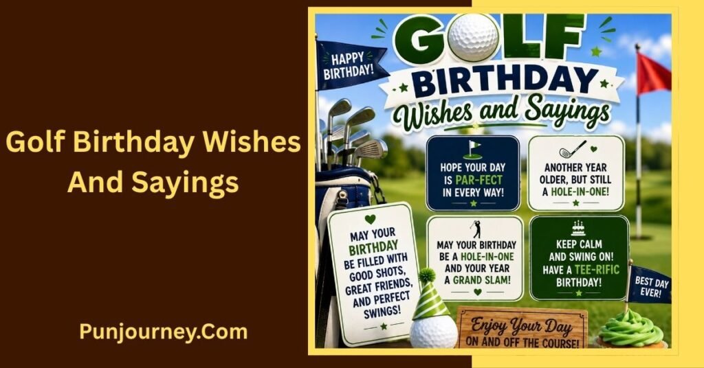 121+ Golf Birthday Puns for Tee rific Laughs and Birthday Wishes 3 Golf Birthday Wishes and Sayings