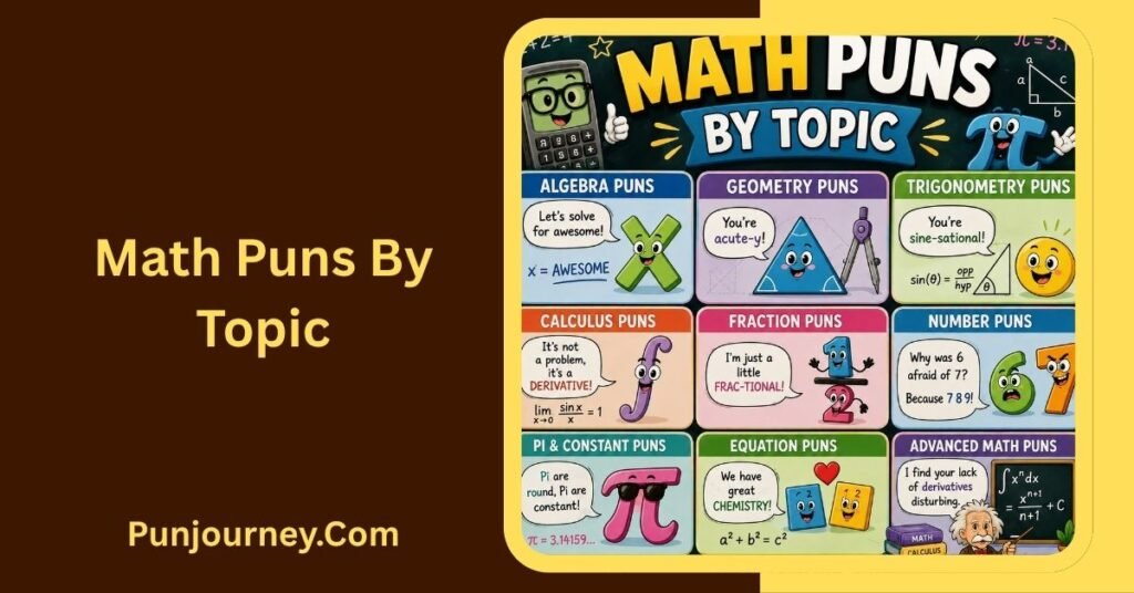 80+ Funny Math Puns That Will Make You Laugh and Smile 4 Math Puns by Topic