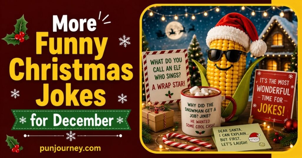 180+ Corny Christmas Jokes to Make Your Holiday Laugh 5 More Funny Christmas Jokes for December