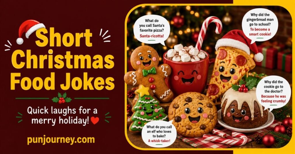 125+ Christmas Food Jokes for Delicious Holiday Laughs & Fun 3 Short Christmas Food Jokes