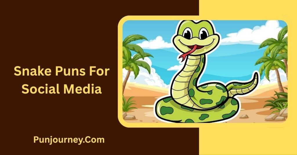 300+ Snake Puns That Will Make You Hiss With Laughter 3 Snake Puns for Social Media