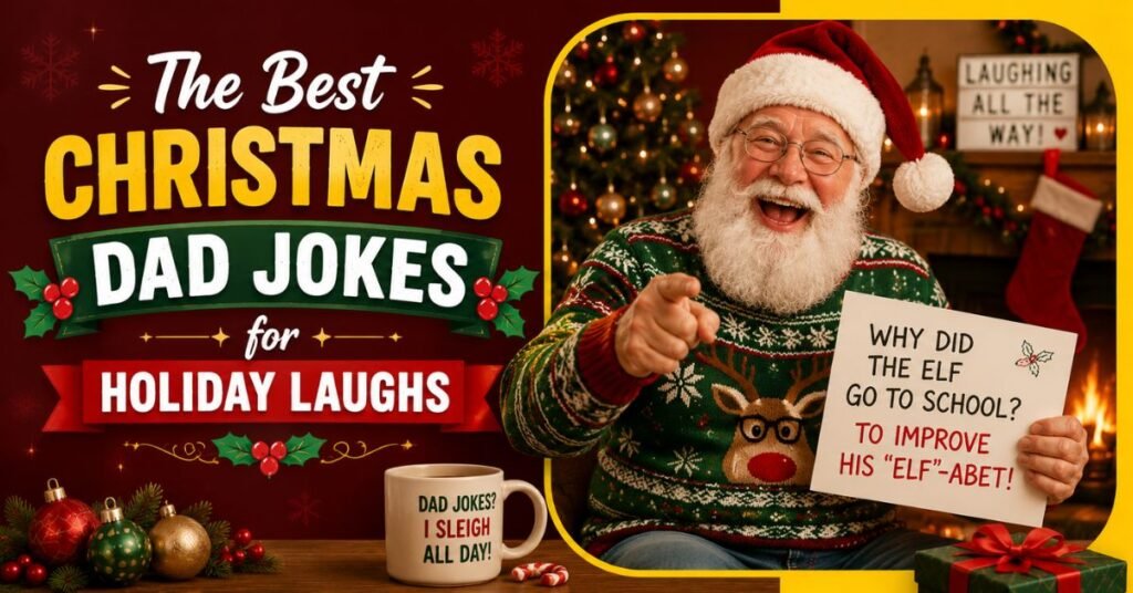 The Best Christmas Dad Jokes for Holiday Laughs