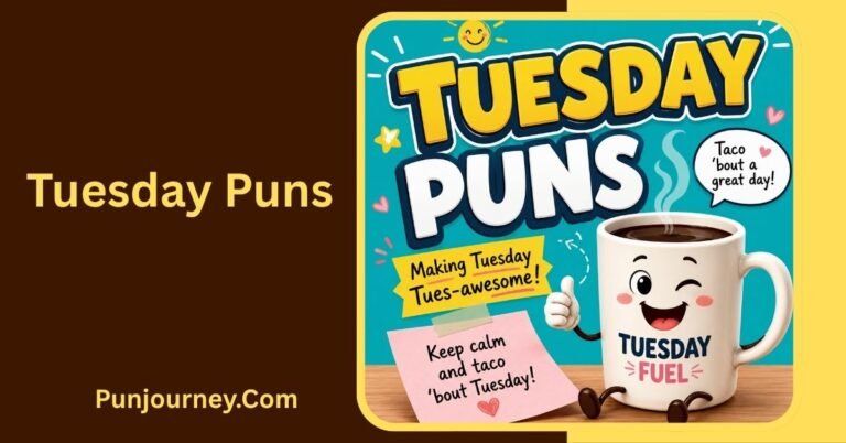 Tuesday Puns