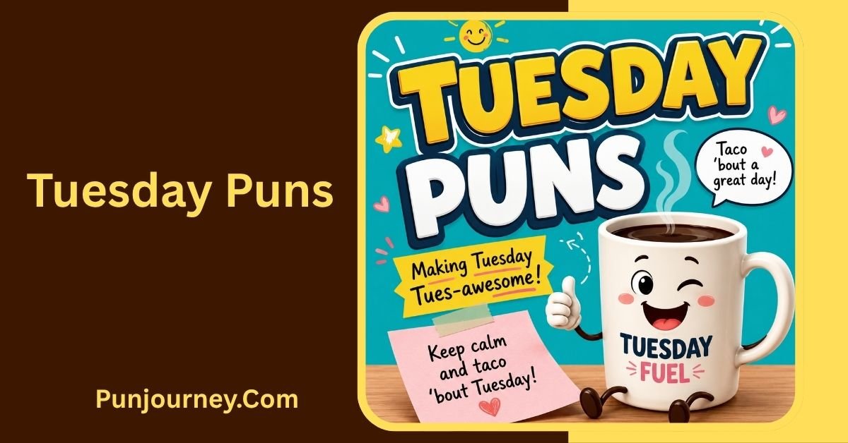 Tuesday Puns