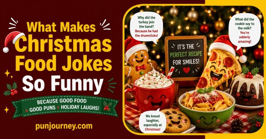 125+ Christmas Food Jokes for Delicious Holiday Laughs & Fun 2 What Makes Christmas Food Jokes So Funny