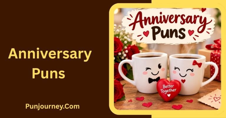350+ Anniversary Puns That Make Every Love Celebration More Fun