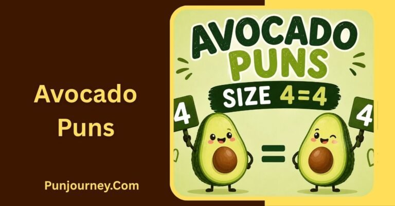 Avocado Puns