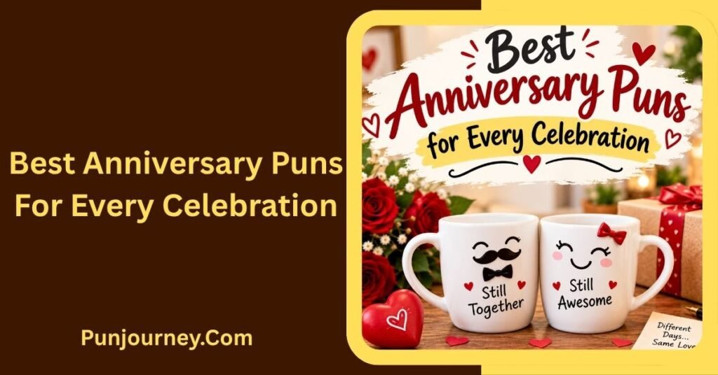 350+ Anniversary Puns That Make Every Love Celebration More Fun 2 Best Anniversary Puns for Every Celebration