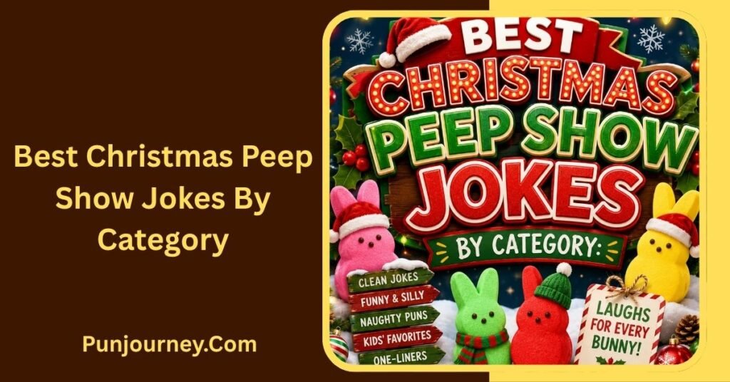 121+ Funny Christmas Peep Show Jokes to Laugh Out Loud 2 Best Christmas Peep Show Jokes by Category
