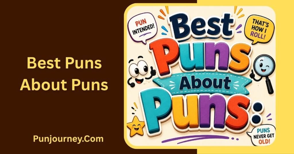 Best Puns About Puns