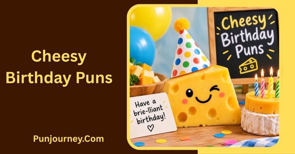 Cheesy Birthday Puns