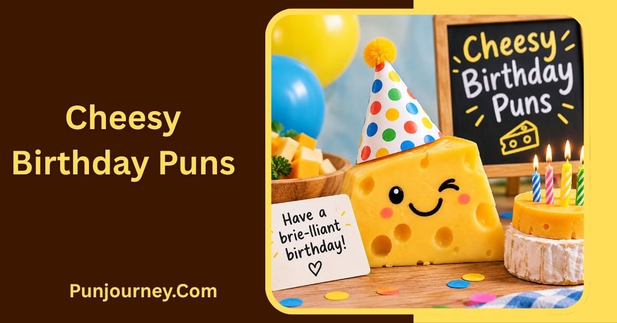 Cheesy Birthday Puns