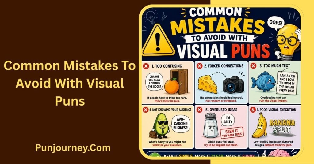 152+ Visual Puns Ideas for Clever, Funny & Creative Humor 4 Common Mistakes to Avoid With Visual Puns