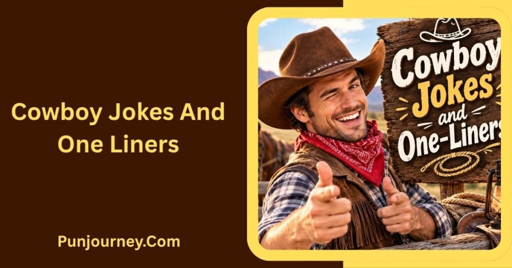 17+ Amazing Funny Cowboy Puns That’ll Make You Laugh 4 Cowboy Jokes and One Liners