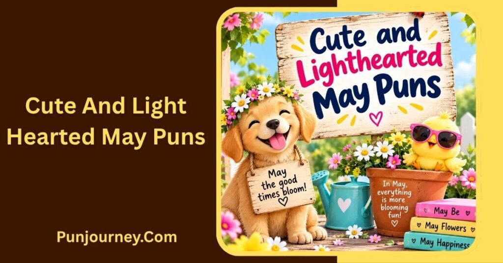 64+ May Puns That Will Bloom With Fresh Laughter 4 Cute and Light hearted May Puns