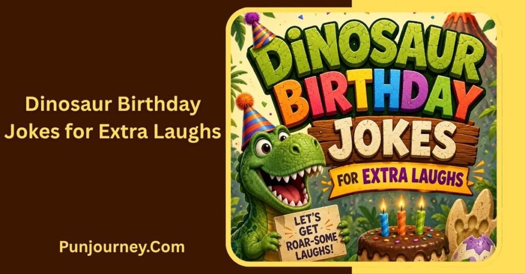 10+ Dinosaur Birthday Puns: Ultimate Roaring Jokes for a Fun Celebration 4 Dinosaur Birthday Jokes for Extra Laughs