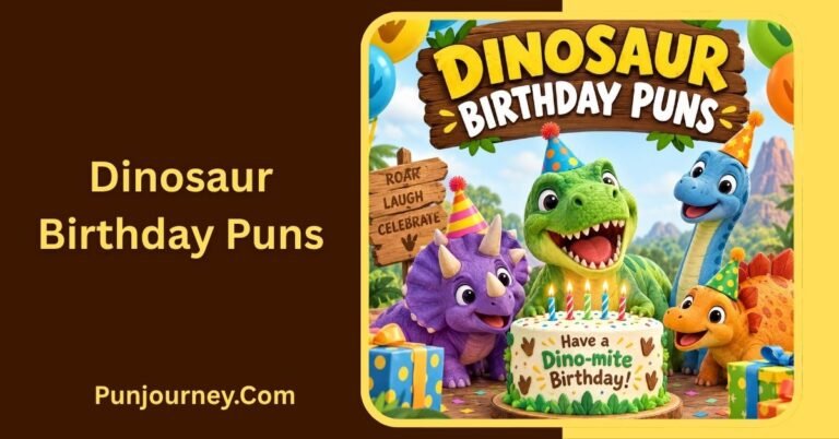 Dinosaur Birthday Puns