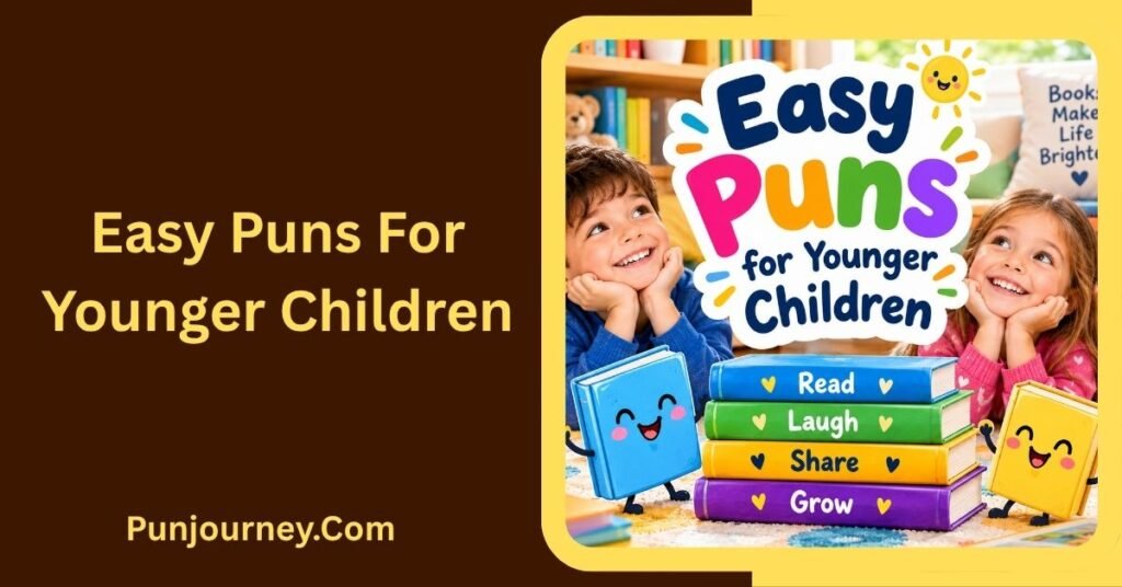 550+ Puns For Kids That Are Clean, Funny & Easy to Love 6 Easy Puns for Younger Children