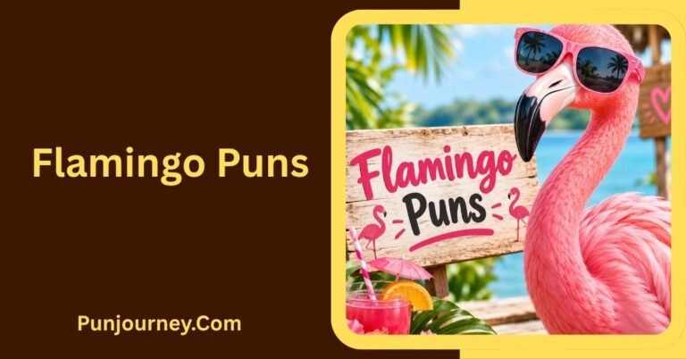 Flamingo Puns