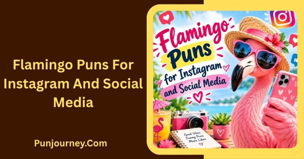 73+ Flamingo Puns That Will Make You Stand Tall and Laugh 3 Flamingo Puns for Instagram and Social Media