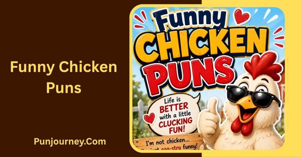375+ Chicken Puns One Liners That Will Make You Laugh 2 Funny Chicken Puns