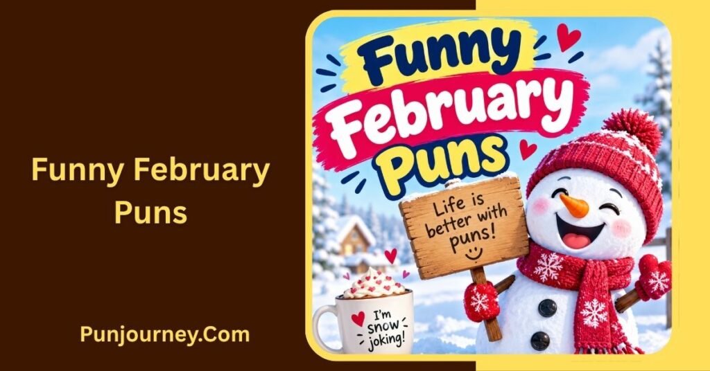 February Puns: 20+ Funny, Cute & Romantic Puns to Brighten Winter 2 Funny February Puns
