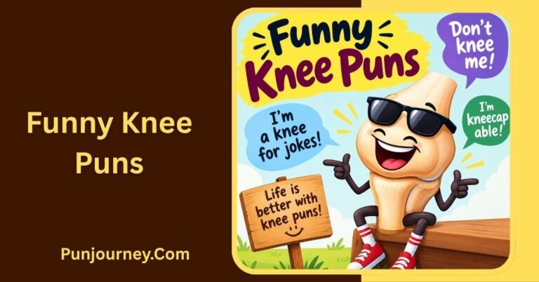 Funny Knee Puns