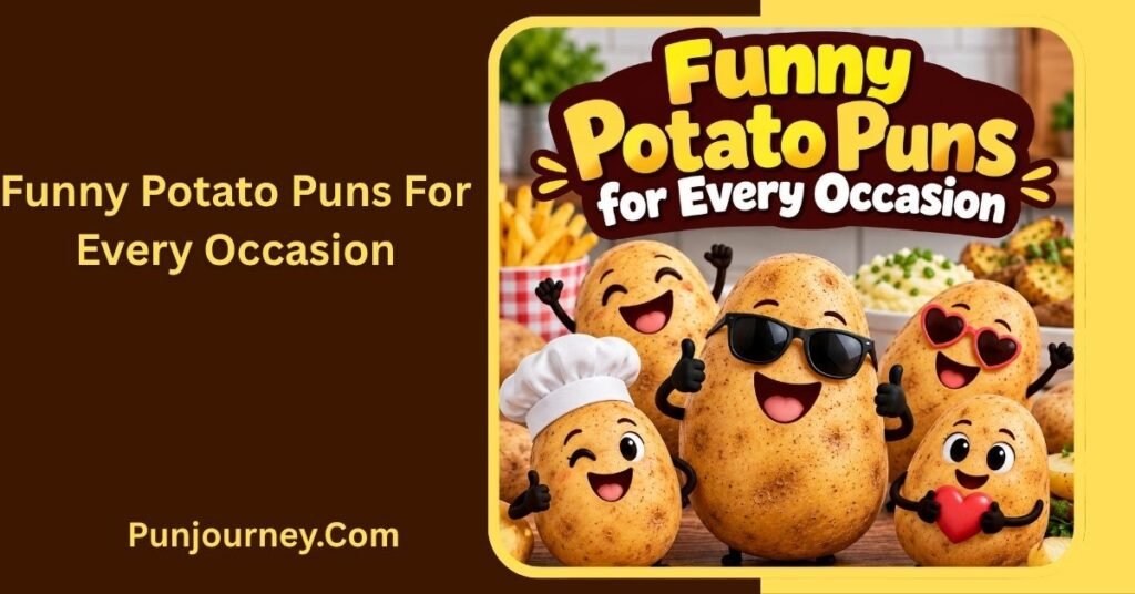80+ Potato Puns That Are Spud-tacularly Funny & Clever 2 Funny Potato Puns for Every Occasion