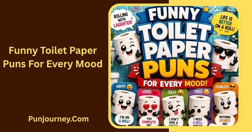 25+ Hilarious Toilet Paper Puns for Laughs Captions & Jokes 2 Funny Toilet Paper Puns for Every Mood