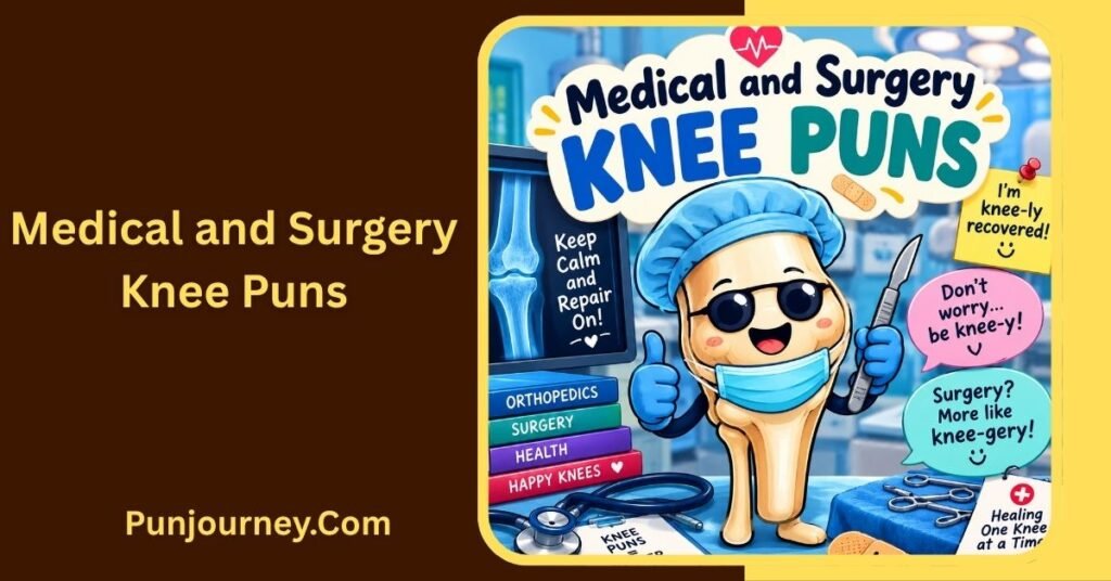 100+ Funny Knee Puns That Will Have You Slapping Your Knees 4 Medical and Surgery Knee Puns
