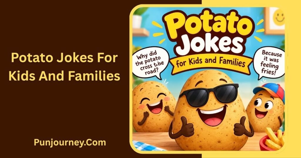 80+ Potato Puns That Are Spud-tacularly Funny & Clever 4 Potato Jokes for Kids and Families