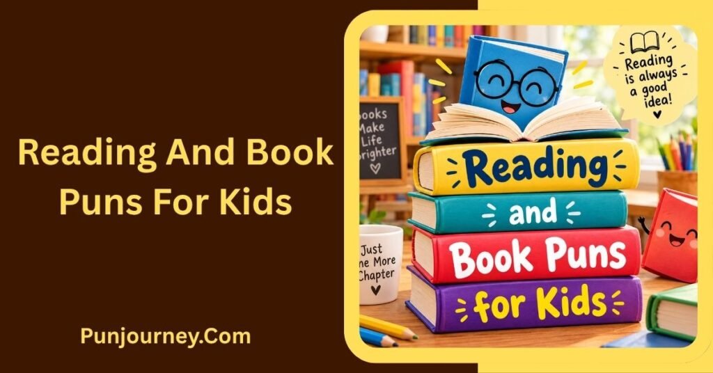 550+ Puns For Kids That Are Clean, Funny & Easy to Love 4 Reading and Book Puns for Kids