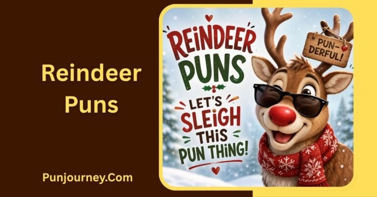 Reindeer Puns