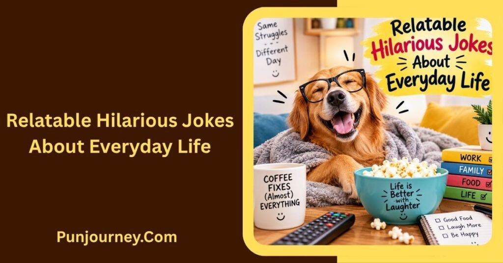 64+ Hilarious Jokes That Will Make Everyone Laugh 5 Relatable Hilarious Jokes About Everyday Life
