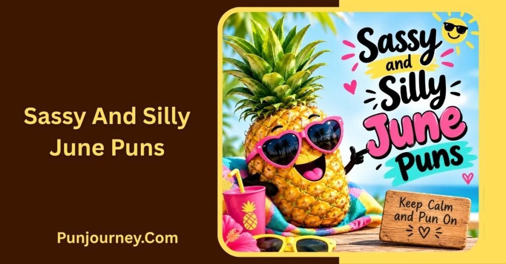 27+ June Puns: Funny, Cute, Short One Liners & Captions 3 Sassy and Silly June Puns