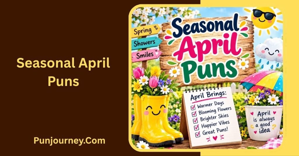 April Puns 10+ Funny, Cute & Clever Puns for Spring 3 Seasonal April Puns