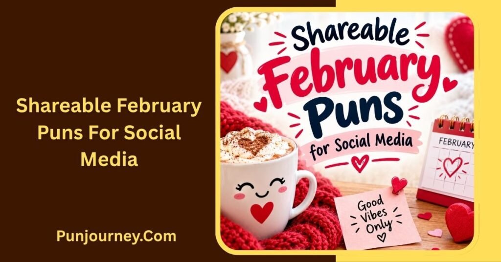 February Puns: 20+ Funny, Cute & Romantic Puns to Brighten Winter 5 Shareable February Puns for Social Media